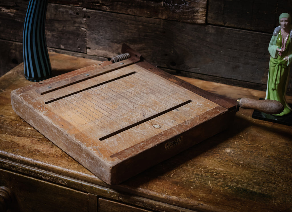 Wooden Paper Guillotine