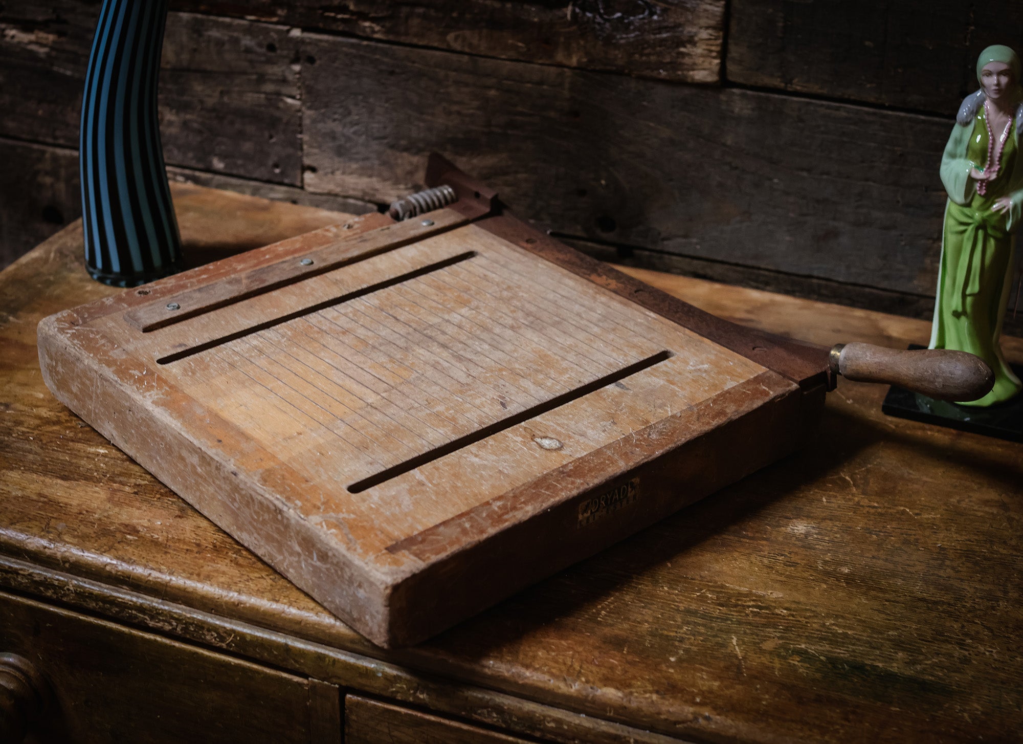 Wooden Paper Guillotine