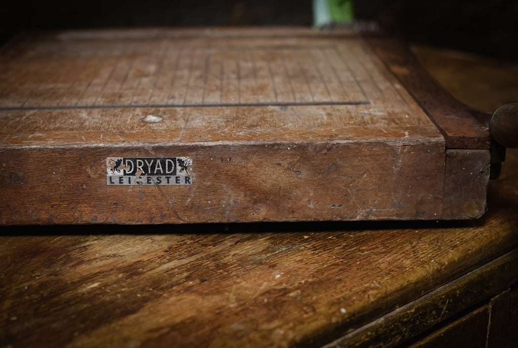 Wooden Paper Guillotine