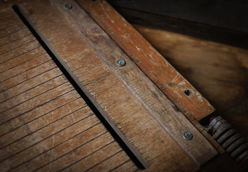 Wooden Paper Guillotine