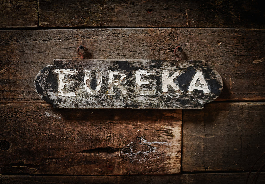 Eureka sign