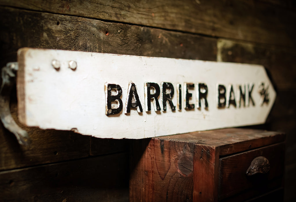 Barrier Bank Signage