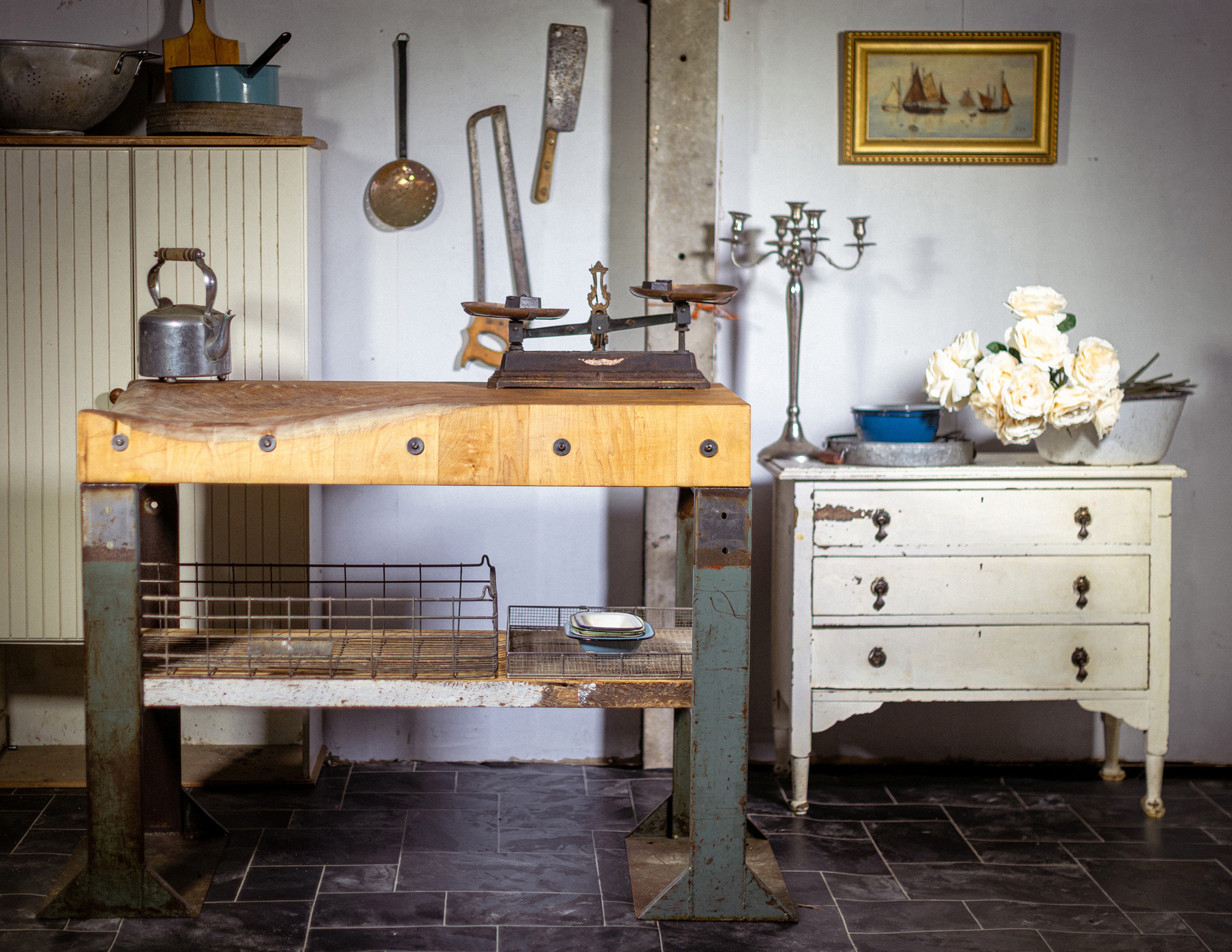 Butcher's Block Table