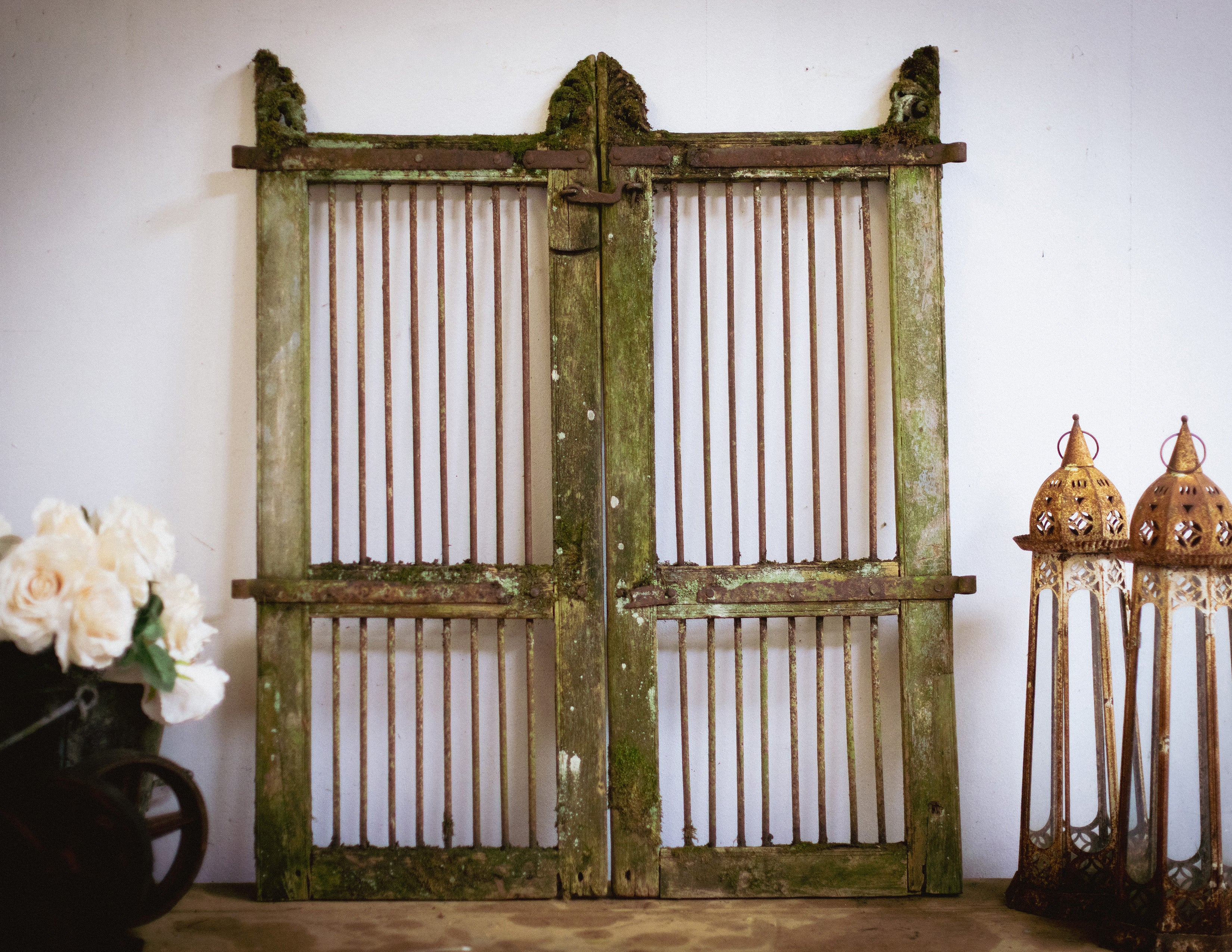 Vintage Indian Jali Doors (Pair)