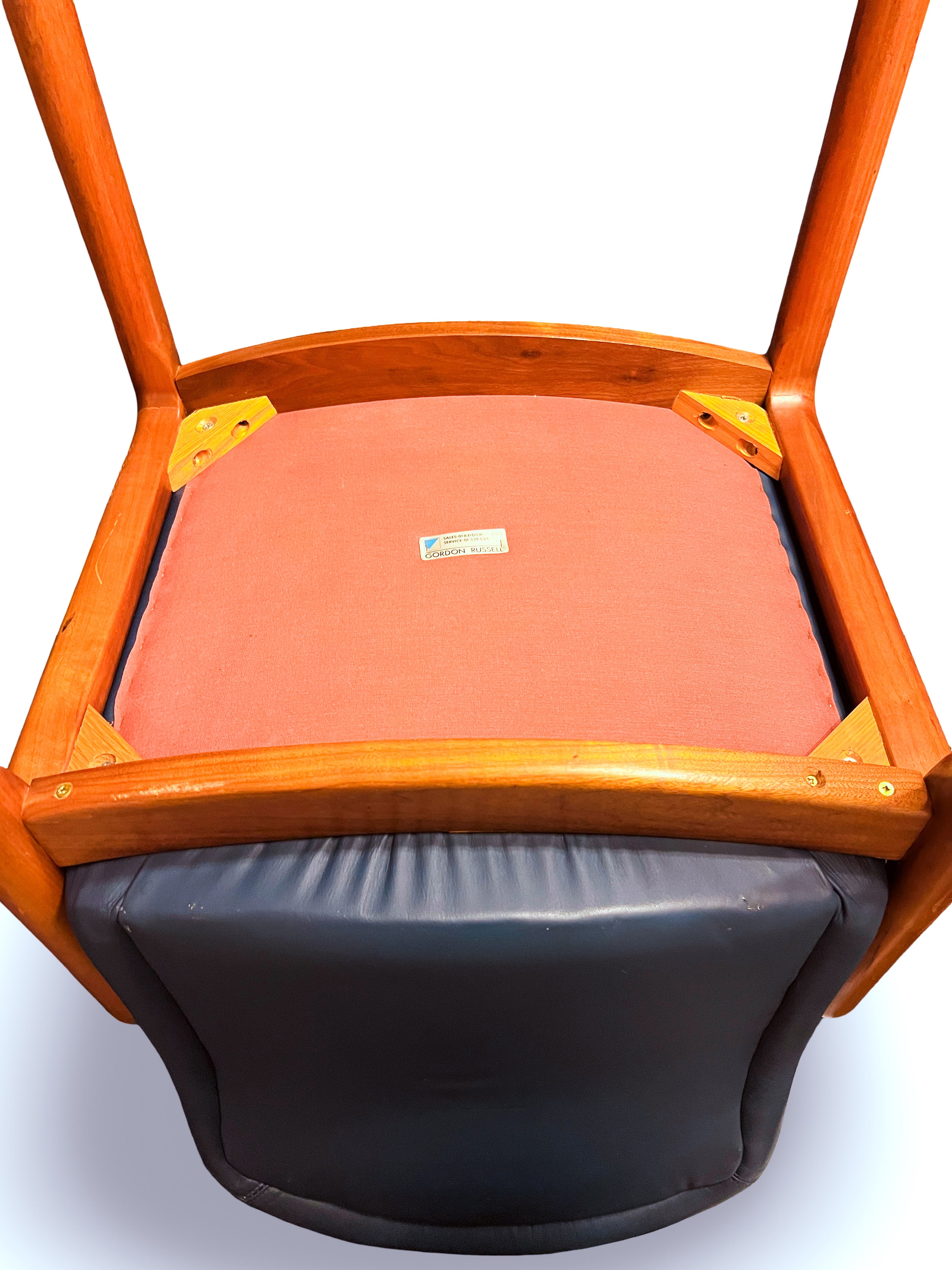 4 Mid Century Gordon Russell Ding Chairs